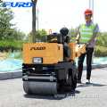 EPA Certificated 800kg Manual Baby Road Roller With Smooth Drums